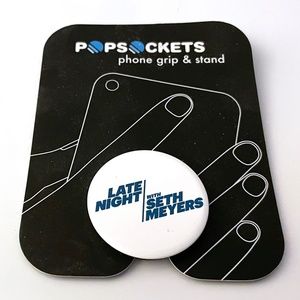 "Late Night with Seth Myers" PopSockets PopGrip Premium Phone Grip and Stand